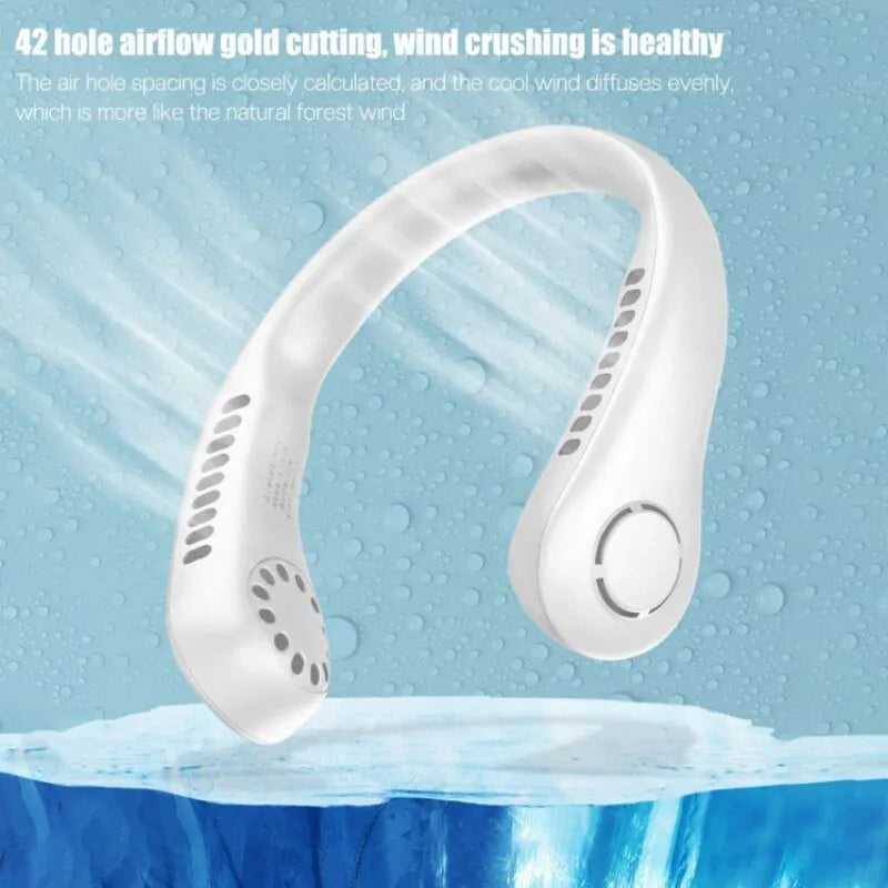 Mini Hanging Neck Fan – Portable Hands-Free Cooling