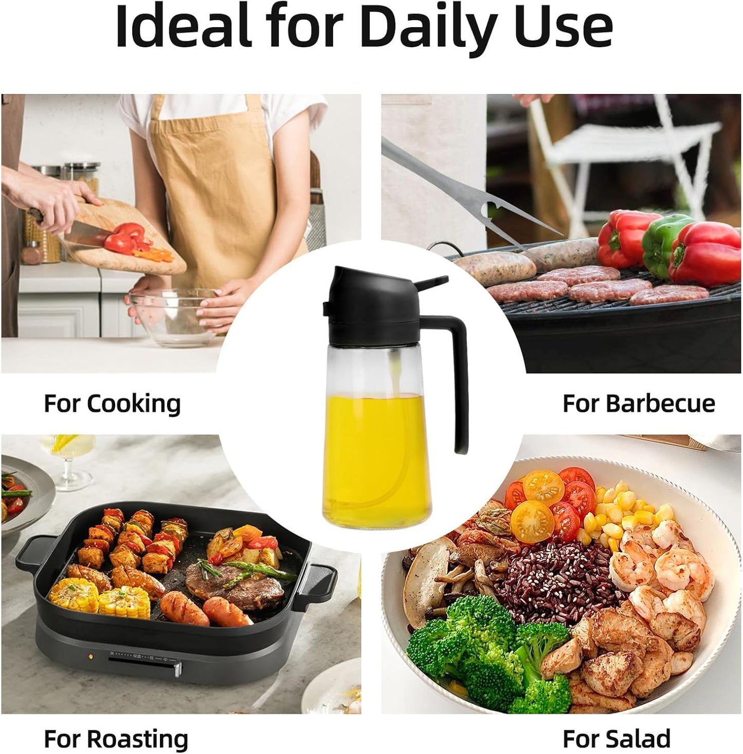 Oil Spray Bottle (2 in 1)