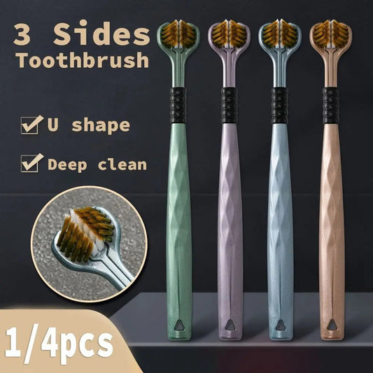 Soft Bristle Toothbrush Set (1/4 Pcs)