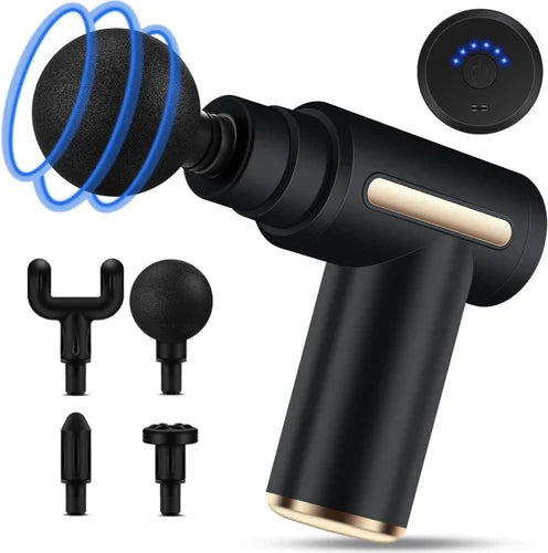 4-in-1 Gun Massager | 6 Speed C-Type Massager