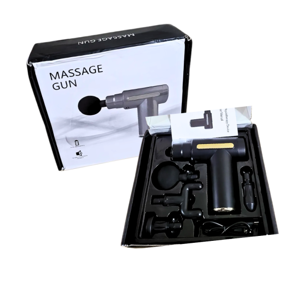 4-in-1 Gun Massager | 6 Speed C-Type Massager