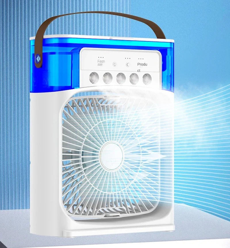 Mini Air Cooler Fan With Evaporative Cooling