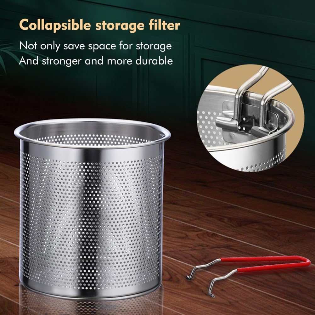 Stainless Fryer Pot with Strainer ( 1200ml )