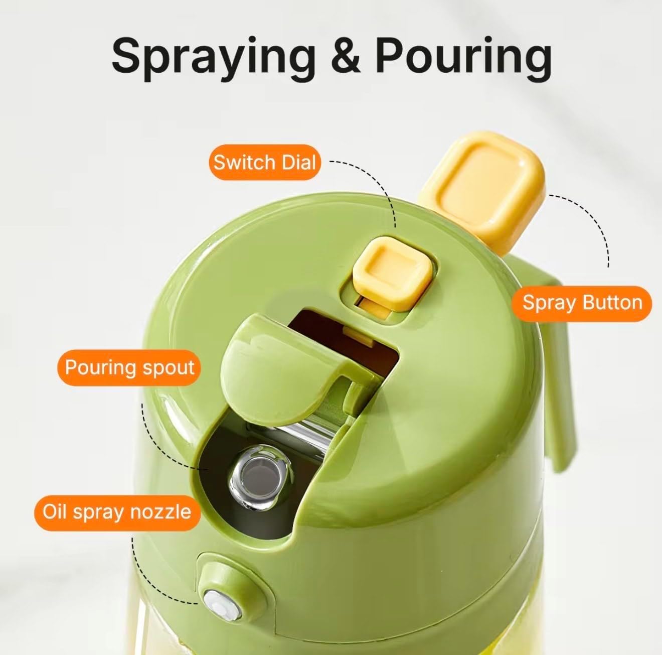 Oil Spray Bottle (2 in 1)