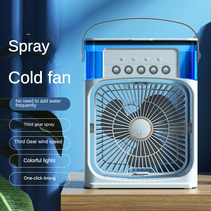 Mini Air Cooler Fan With Evaporative Cooling