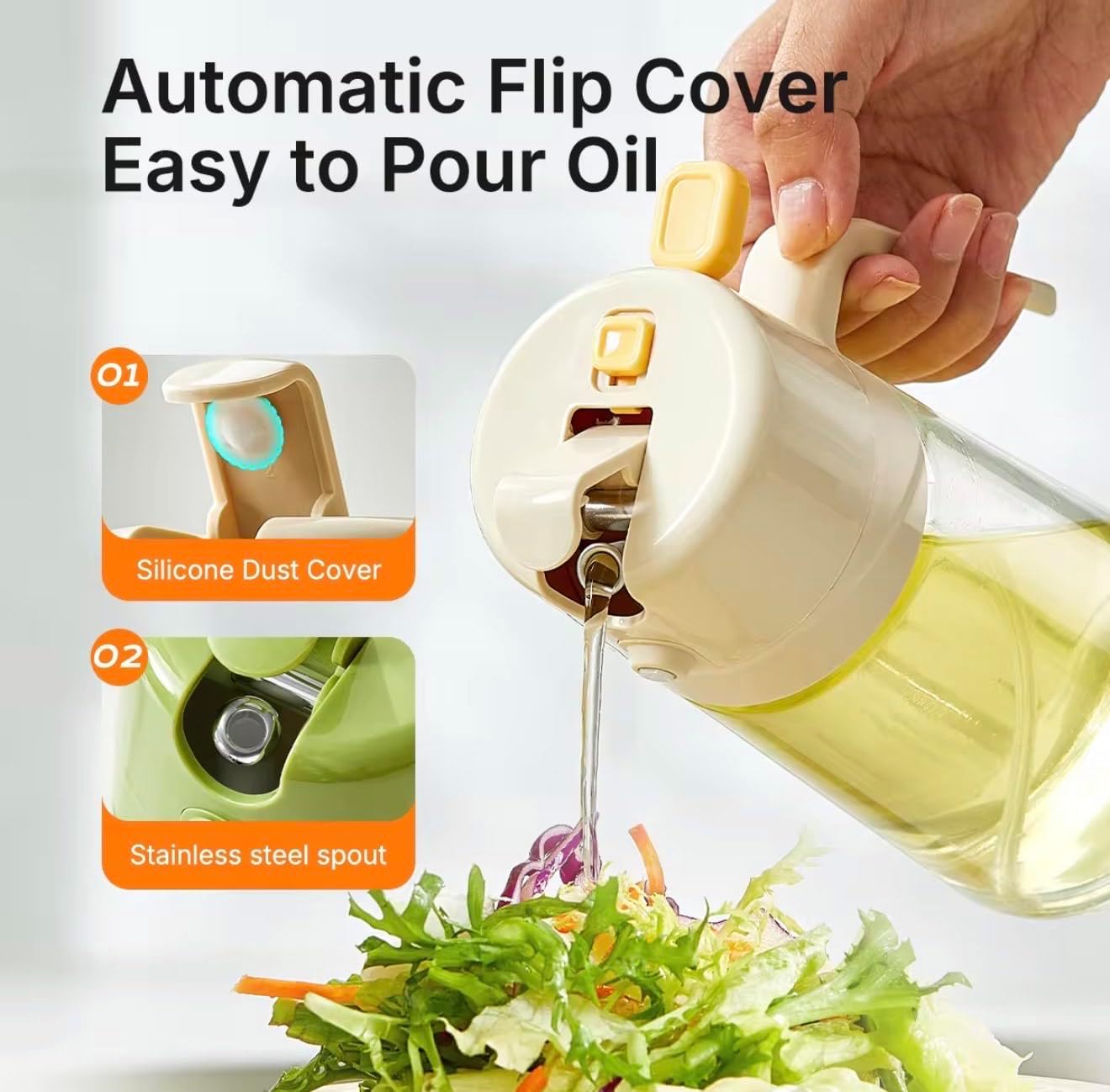 Oil Spray Bottle (2 in 1)
