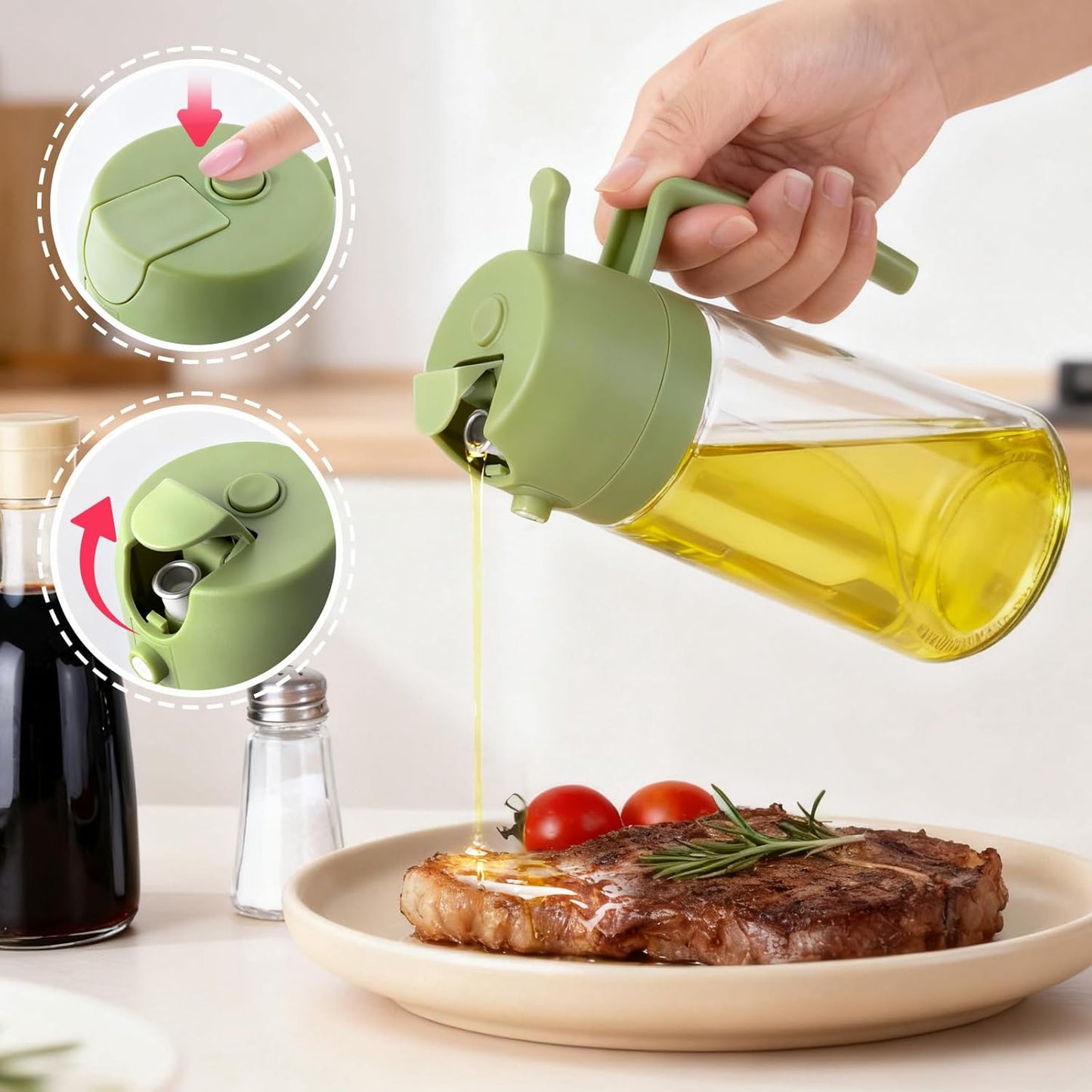 Oil Spray Bottle (2 in 1)