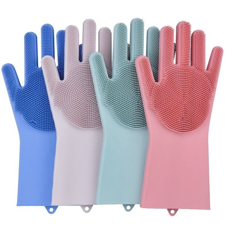 Magic Silicone Dishwashing Gloves