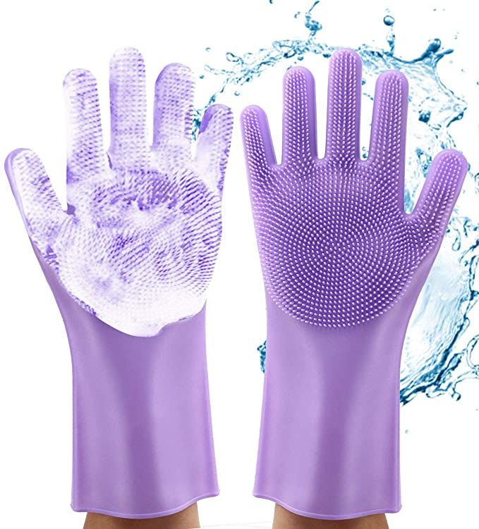 Magic Silicone Dishwashing Gloves