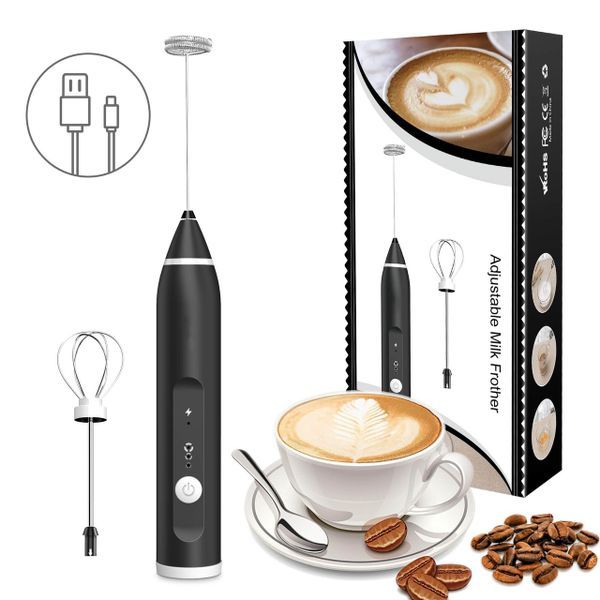 2-in-1 Electric Coffee Beater & Egg Whisker