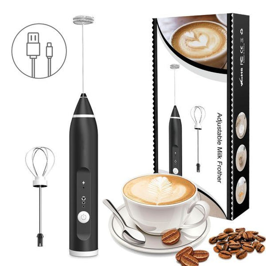 2-in-1 Electric Coffee Beater & Egg Whisker