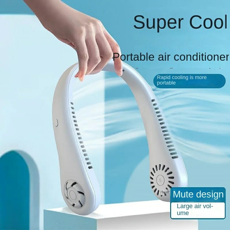 Mini Hanging Neck Fan – Portable Hands-Free Cooling