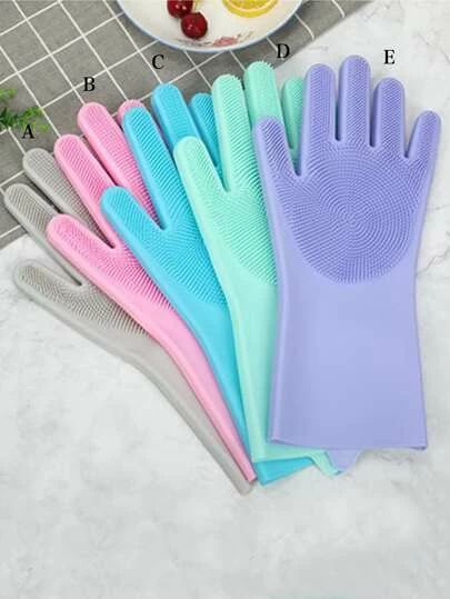 Magic Silicone Dishwashing Gloves