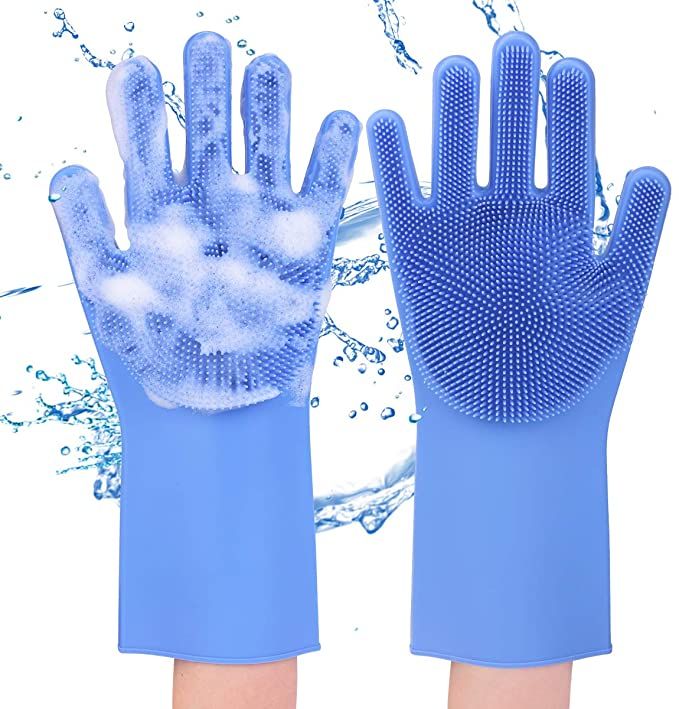 Magic Silicone Dishwashing Gloves